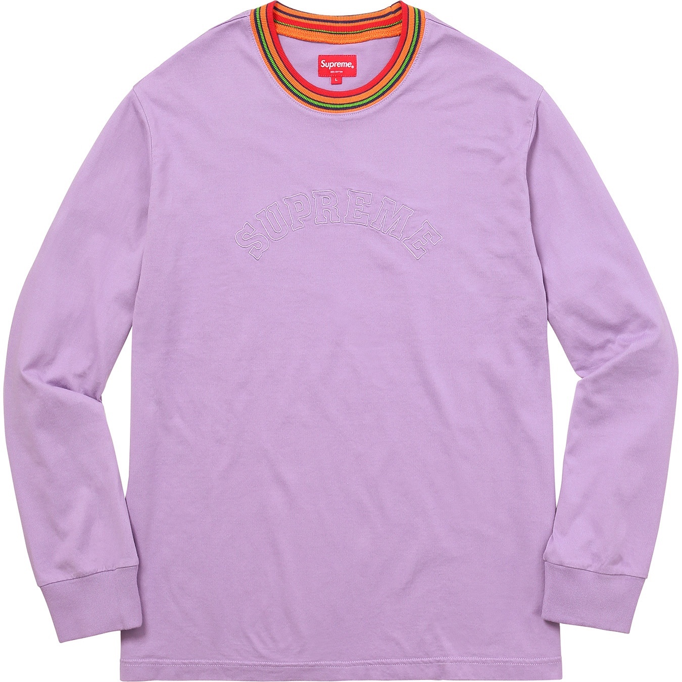 Multicolor Striped Rib L/S Top view 14